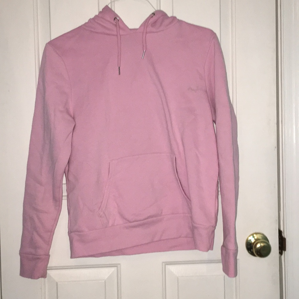 Pink hoodie